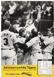 1991 Randy Johnson & Ken Griffey Jr. Seattle Mariners Signed 15 x 20  Poster - JSA 