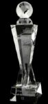 2003 Texas Rangers vs. Anaheim Angels Verizon Heroes del Beisbol III Crystal Trophy