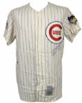1990s Billy Williams Chicago Cubs Signed Mitchell & Ness Jersey - JSA 
