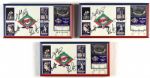 1993 Texas Rangers Last Game At Arlington Stadium Ticket/Voucher Display - Lot of 11 Each Signed By Nolan Ryan Buddy Bell Gaylord Perry & Jim Sundberg - JSA 