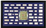1969 Chicago Cubs Team Signed Display With 47 Signatures - JSA 