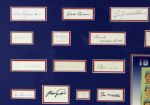 1969 Chicago Cubs Team Signed Display With 47 Signatures - JSA 