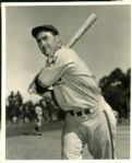 1939 Dom Dallessandro San Diego Padres (PCL) "The Sporting News Collection Archives" Original 8" x 10" Photo (Sporting News Collection Hologram/MEARS Photo LOA)