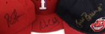 1990s - 2000s Signed Authentic Baseball Cap - Lot of 12 w/ Jose Canseco Will Clark - JSA 
