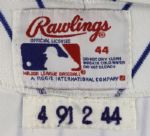 1991 Don Zimmer Chicago Cubs Game Worn Signed Jersey - (MEARS A10 & JSA)