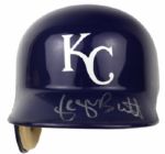 1980s George Brett Kansas City Royals Signed Authentic Rawlings Helmet - JSA