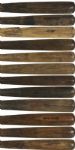 1917-31 H&B Louisville Slugger Professional Model Side Written Game Used Bats (Lot of 12)