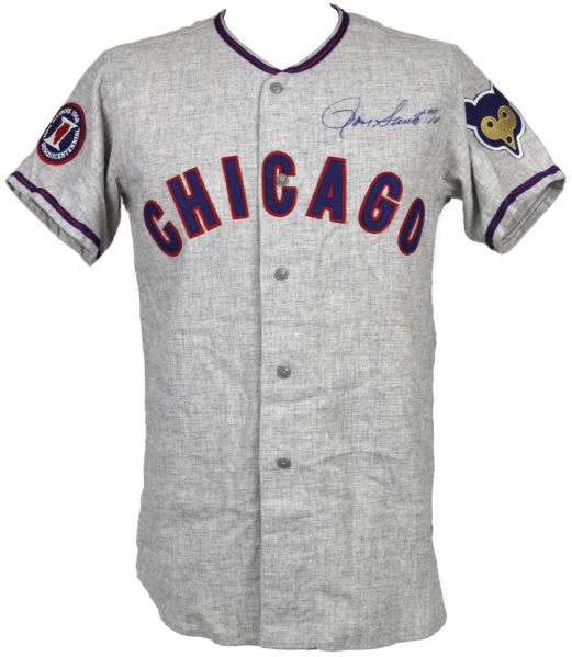 1968 Ron Santo Chicago Cubs Signed Mitchell & Ness Jersey - JSA