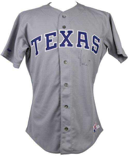 1990 Nolan Ryan Texas Rangers Signed Authentic Jersey - JSA