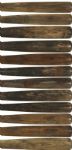 1917-31 H&B Louisville Slugger Professional Model Side Written Game Used Bats (Lot of 12)