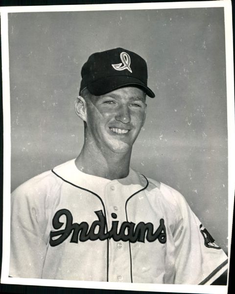 1955 Herb Score Indianapolis Indians AA "The Sporting News Collection Archives" Original Photo (Sporting News Collection Hologram/MEARS Photo LOA)