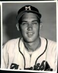 1954 Gene Conley Milwaukee Braves "The Sporting News Collection Archives" Original Photo (Sporting News Collection Hologram/MEARS Photo LOA)