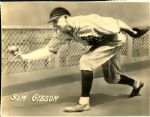 1934-44 circa Sam Gibson San Francisco Seals (PCL) "The Sporting News Collection Archives" Original 7.5" x 9.5" Photo (Sporting News Collection Hologram/MEARS Photo LOA)