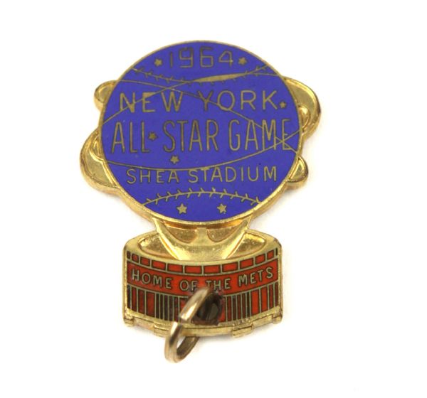 1964 All Star Game Press Pin - New York Mets 