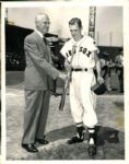 1951 Billy Goodman Boston Batting Champion Red Sox "The Sporting News Collection Archives" Original 7" x 9" Photo (Sporting News Collection Hologram/MEARS Photo LOA)