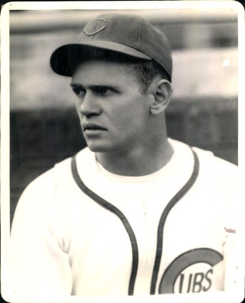 1940 Bob Collins Chicago Cubs "The Sporting News Collection Archives" Original 8" x 10" Photo (Sporting News Collection Hologram/MEARS Photo LOA)