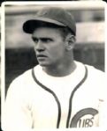 1940 Bob Collins Chicago Cubs "The Sporting News Collection Archives" Original 8" x 10" Photo (Sporting News Collection Hologram/MEARS Photo LOA)