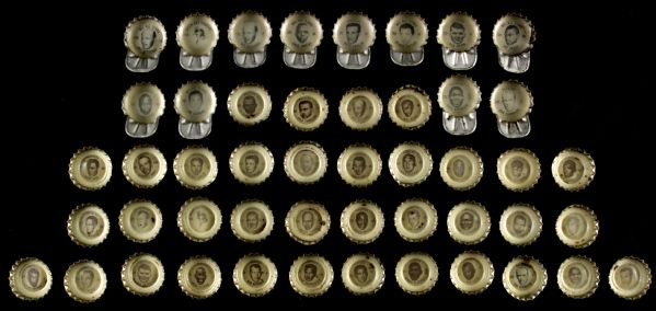 1960s Green Bay Packers Bottle Caps - Lot of 48