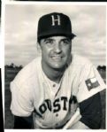 1962-65 Bob Aspromonte Houston Colt .45s Ken Aspromonte Cleveland Indians The Sporting News Collection Archives Original Photos (Sporting News Collection Hologram/MEARS Photo LOA) - Lot of 2