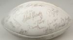 1991-92 Los Angeles Raiders Team Signed Football w/49 Sigs. Incl. Tim Brown Ronnie Lott - JSA 