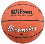 1980s Meadowlark Lemon Harlem Globetrotters Signed Full Size Basketball - JSA 