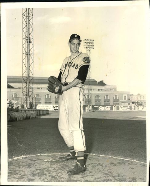 1951 Gene Conley Hartford Chiefs "The Sporting News Collection Archives" Original 8" x 10" Photo (Sporting News Collection Hologram/MEARS Photo LOA)