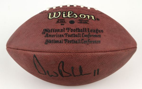 1990s Drew Bledsoe New England Patriots Signed ONFL (Tagliabue) Football - JSA 