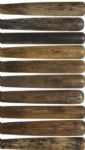 1921-31 H&B Louisville Slugger Professional Model Side Written Game Used Minor League Bats (Lot of 10)