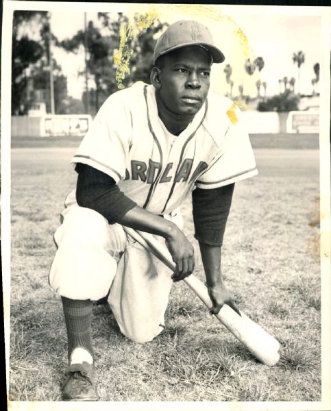 1954 Frankie Austin Portland Beavers PCL "The Sporting News Collection Archives" Original Photo (Sporting News Collection Hologram/MEARS Photo LOA)