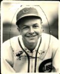 1940 Stan Hack Chicago Cubs "The Sporting News Collection Archives" Original 8" x 10" Photo (Sporting News Collection Hologram/MEARS Photo LOA)