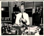 1940-50s circa Connie Mack Philadelphia Athletics "The Sporting News Collection Archives" Modern Photo (Sporting News Collection Hologram/MEARS Photo LOA) - Lot of 5