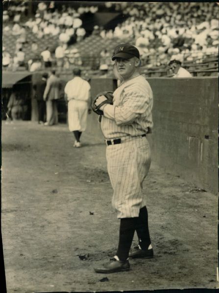 1927-33 Don Brennan Newark Bears IL "The Sporting News Collection Archives" Original Photo (Sporting News Collection Hologram/MEARS Photo LOA)