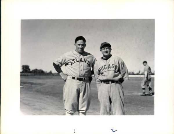 1944-48 Kiki Cuyler Atlanta Crackers Milt Stock Chicago Cubs "The Sporting News Collection Archives" Modern Print (Sporting News Collection Hologram/MEARS Photo LOA)