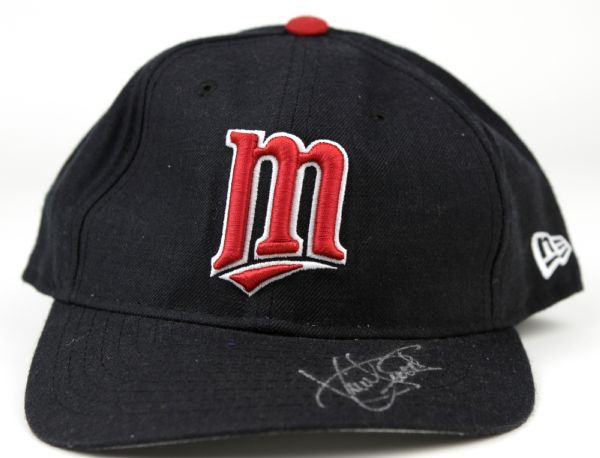 1990s Kirby Puckett Minnesota Twins Signed Cap - JSA 