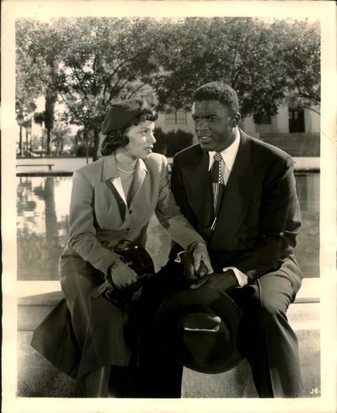 1950 Jackie Robinson and Co-Star "The Sporting News Collection Archives" Original 8" x 10" Photo (Sporting News Collection Hologram/MEARS Photo LOA)