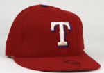1995-96 Will Clark Texas Rangers Game Worn Signed Cap (MEARS LOA)