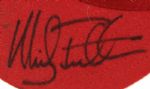 1995-96 circa Mickey Tettleton Game Worn and Signed Texas Rangers Authentic Cap - F@#k iT! Inscription - JSA