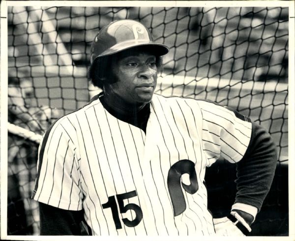 1975 Dick Allen Philadelphia Phillies "The Sporting News Collection Archives" Original 8" x 10" Photo (Sporting News Collection Hologram/MEARS Photo LOA)