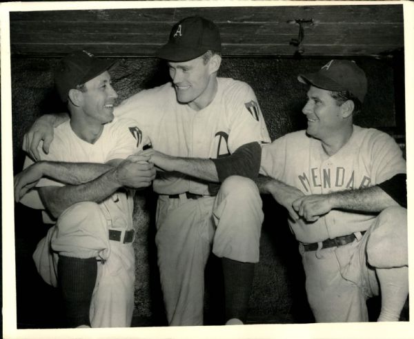 1948-49 Chuck Connors Almendares Cuban League "The Sporting News Collection Archives" Original 8" x 10" Photo (Sporting News Collection Hologram/MEARS Photo LOA)