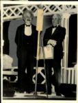 1921-40 Albert Einstein The Chicago Sun-Times Collection Archives Original Photos (Chicago Sun-Times Hologram/MEARS Photo LOA) - Lot of 3