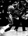 1983-85 circa Ennis Whatley Chicago Bulls "The Sporting News" Original 3.25" x 4" Black And White Negative (The Sporting News Collection/MEARS Auction LOA)
