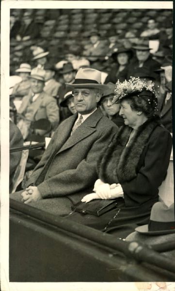 1935-44 William Harridge "The Sporting News Collection Archives" Original Photo (Sporting News Collection Hologram/MEARS Photo LOA)