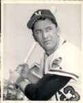 1957-61 Johnny Logan Milwaukee Braves Original 8 x 10 Photo - Lot of 4 (Sporting News Collection Hologram/MEARS Photo LOA)