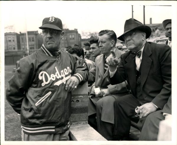 1948 Branch Rickey Brooklyn Dodgers "The Sporting News Collection Archives" Original 8" x 10" Photo (Sporting News Collection Hologram/MEARS Photo LOA)
