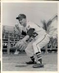1957-61 Johnny Logan Milwaukee Braves Original 8 x 10 Photo - Lot of 4 (Sporting News Collection Hologram/MEARS Photo LOA)