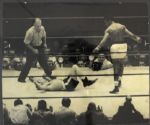 1950-62 Boxing Greats - Floyd Patterson Sugar Ray Robinson Joe Lewis TSN Collection Archives Original Photo (Sporting News Collection Hologram/MEARS Photo LOA)
