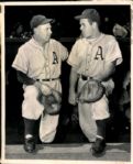 1948 Earle Brucker Earle Brucker Jr. Philadelphia Athletics "The Sporting News Collection Archives" Original Photo (Sporting News Collection Hologram/MEARS Photo LOA)