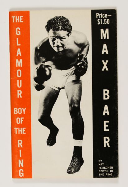 1970 The Glamour Boy of the Ring Max Baer Book