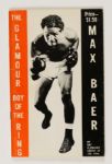 1970 The Glamour Boy of the Ring Max Baer Book