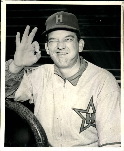 1953 Bobby Bragan Hollywood Stars PCL "The Sporting News Collection Archives" Original 8" x 10" Photo (Sporting News Collection Hologram/MEARS Photo LOA)